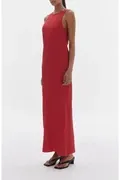 Nude Lucy Tasha Tencel dress Vermillion