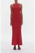 Nude Lucy Tasha Tencel dress Vermillion