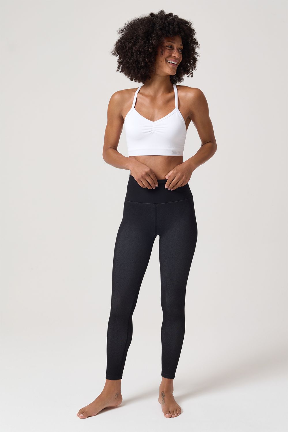 Spiritual Gangster cassidy bra top white