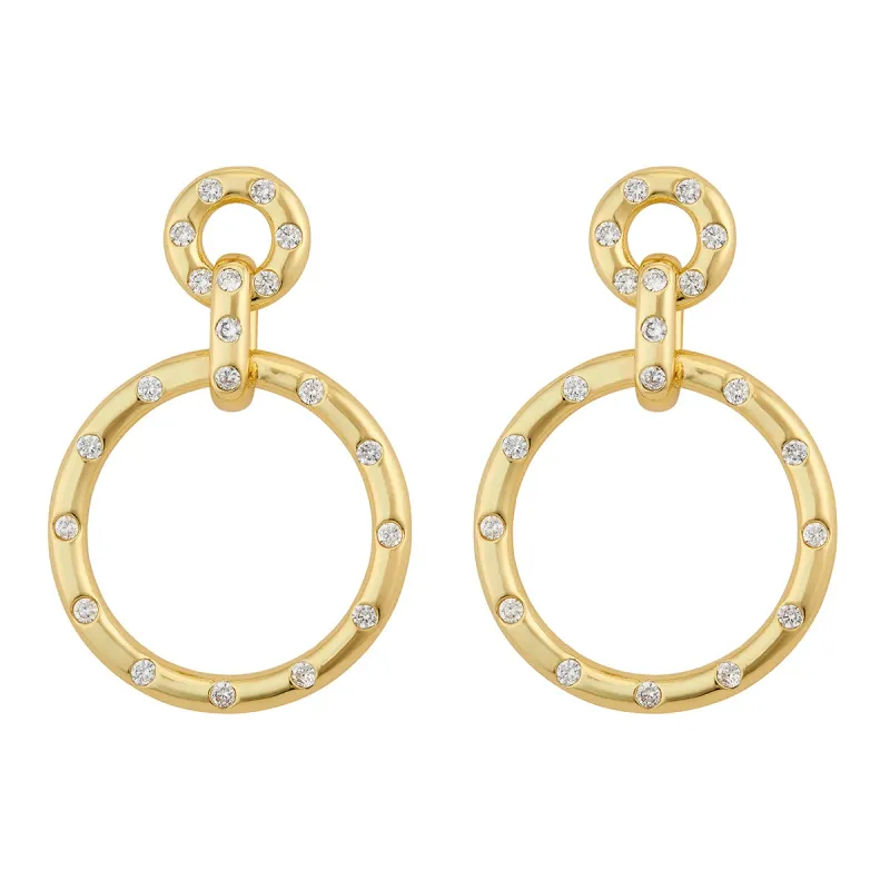 ASHA LIVIA HOOP- WT- 14K