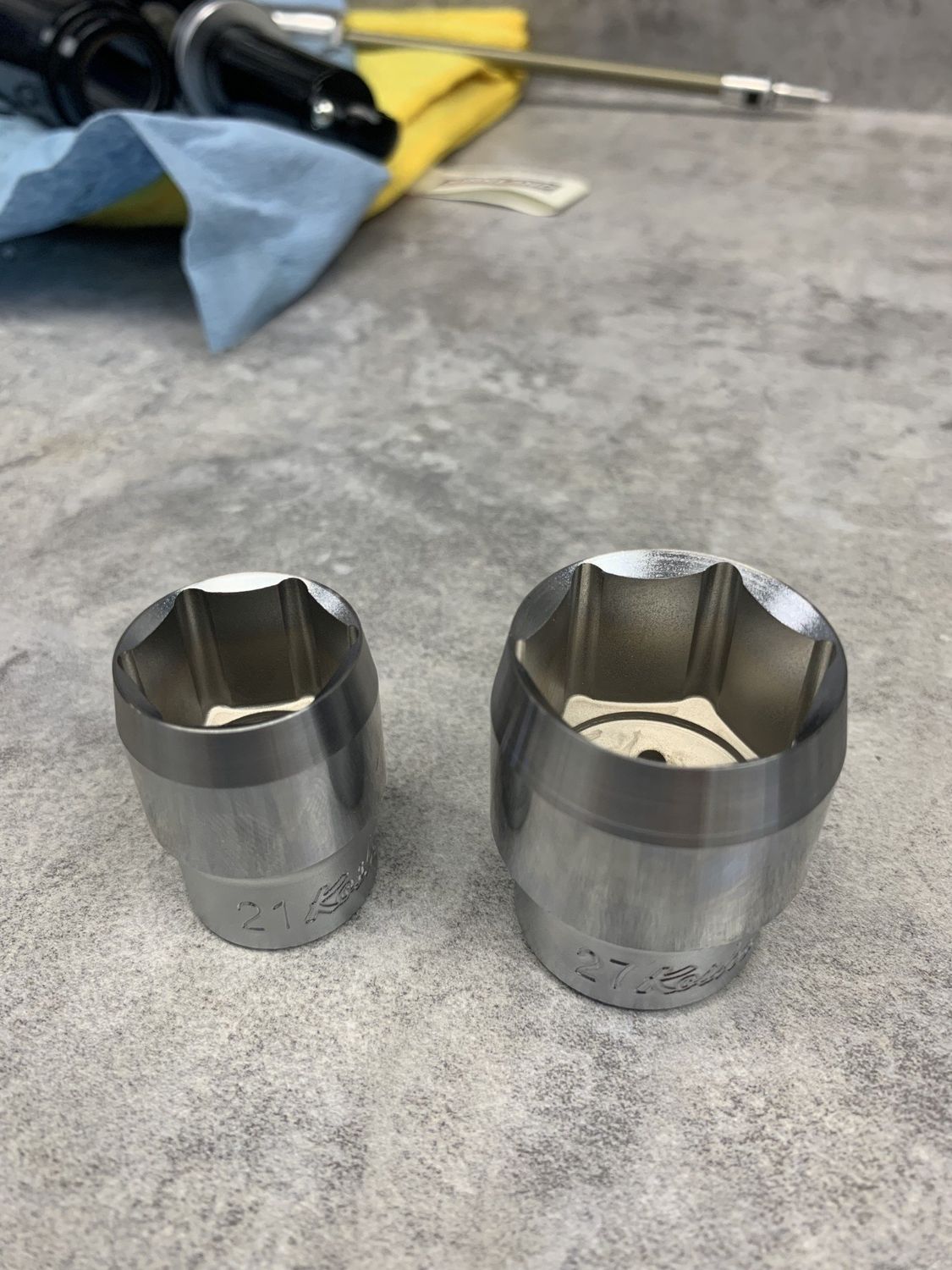 21mm shallow socket metal
