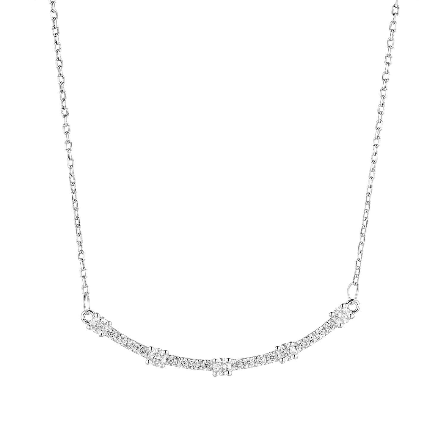MZ61693 14K White Gold Natural Diamond  Pendant Natural Diamond