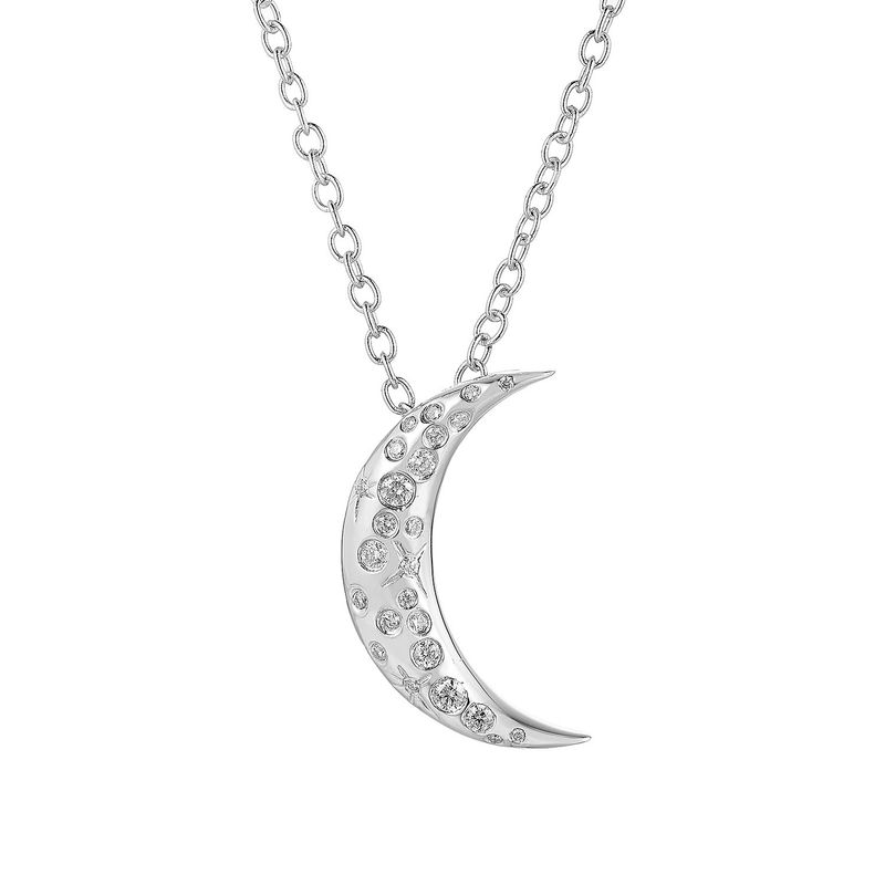 14K White/Yellow Gold Natural Diamond  Pendant MZ71251 Natural Diamond
