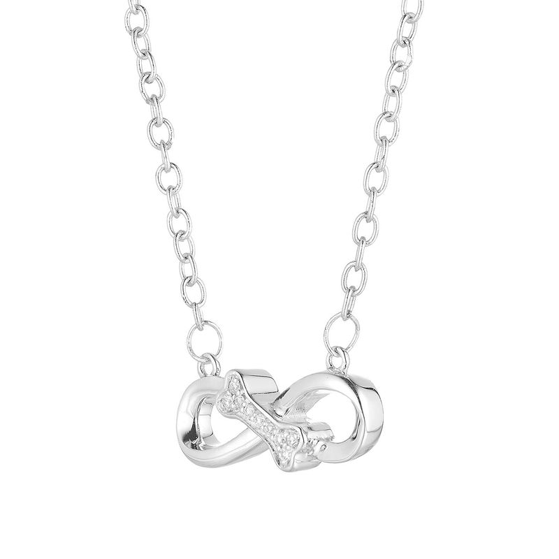14K White Gold Natural Diamond  Pendant MZ61692 Natural Diamond
