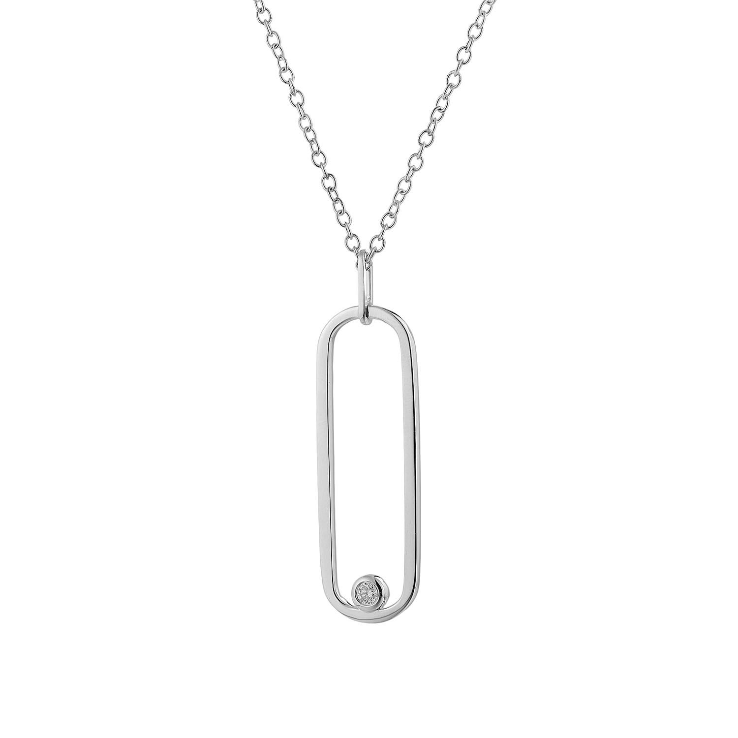 14K White/Yellow Gold Natural Diamond  Pendant MZ71160 Natural Diamond, Colour: White