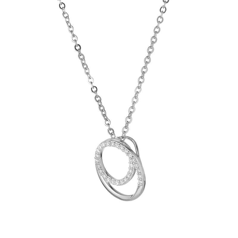 14K White Gold Natural Diamond  Pendant MZ9299 Natural Diamond