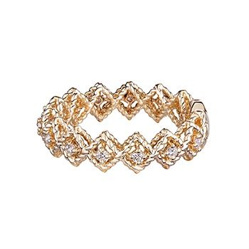 14K Rose Gold  Natural Diamond  wedding band MZ1438