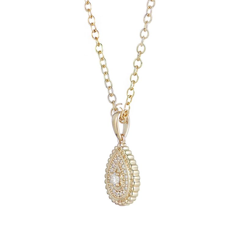14K Yellow Gold Natural Diamond  Pendant  MZ61248 Natural Diamond