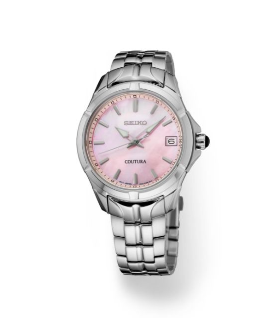 Coutura SS Quartz Pink MOP Dial