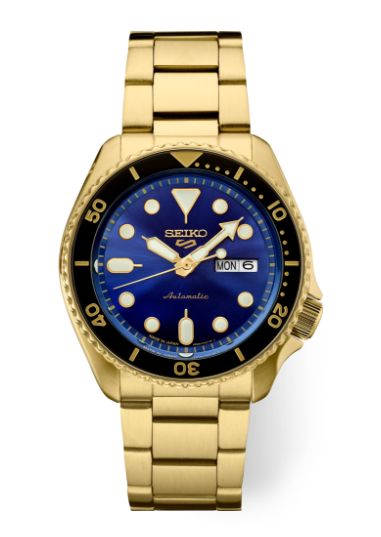 Seiko 5 Sports SS GP Automatic Blue Dial Watch SRPK20