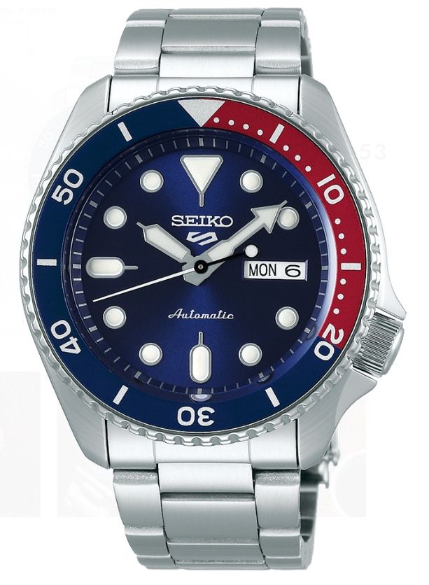 Seiko 5 Sports SS Automatic Blue Dial Watch SRPD53
