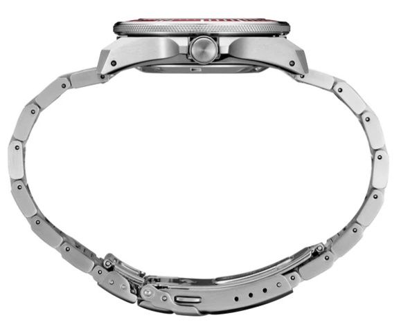SEIKO Prospex Diver SS Automatic Stainless Steel Red Dial Men's Watch SRPL11