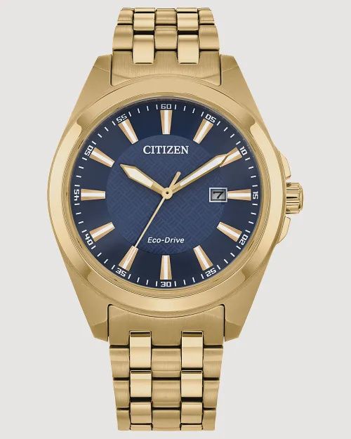 Peyten Blue Dial Stainless Steel Bracelet BM7532-54L