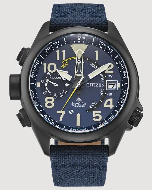 Promaster Altichron Blue Dial Nylon Strap BN4065-07L