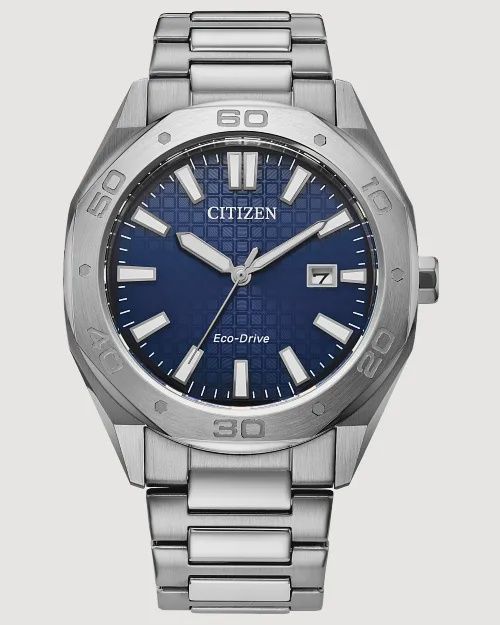 Mia Monserrat Odyn Blue Dial Stainless Steel Bracelet BM7630-80L