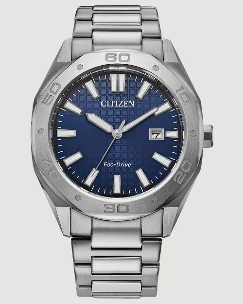 Odyn Blue Dial Stainless Steel Bracelet BM7630-80L