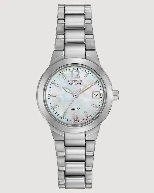 Chandler - Ladies Eco-Drive EW1670-59D Pearl Dial Watch