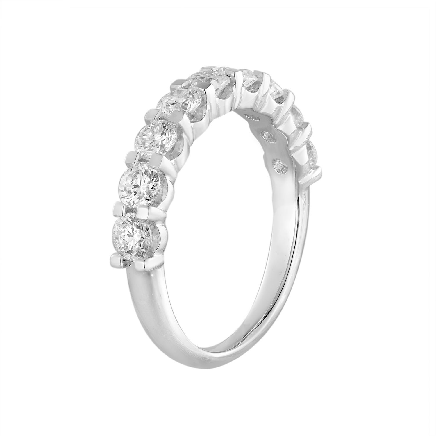 14K White Gold Lab Grown Diamond Wedding Band GP165-2