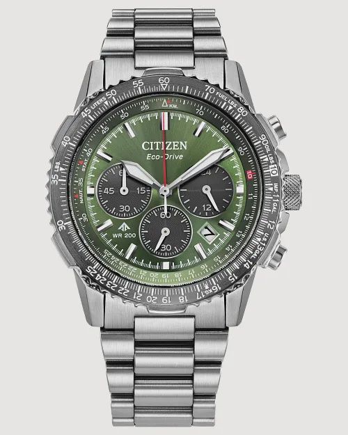 Promaster Navihawk Khaki Dial Stainless Steel Bracelet CA4664-60W