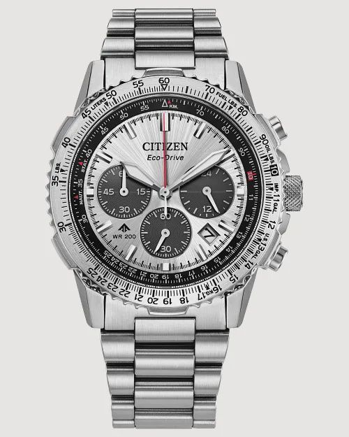 Promaster Navihawk Silver-Tone Dial Stainless Steel Bracelet CA4660-61A