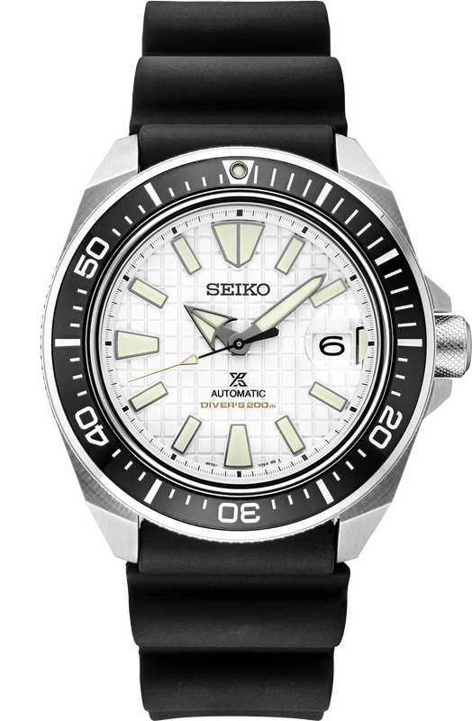 Seiko Prospex Diver SS Automatic White Dial Watch SRPE37