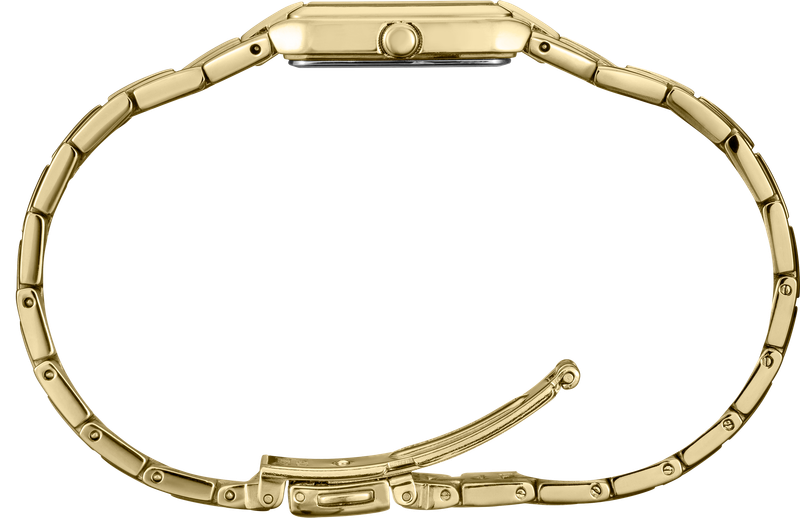 Seiko Essentials GP Quartz Champagne Dial Stainless Steel Women's Watch SWR048