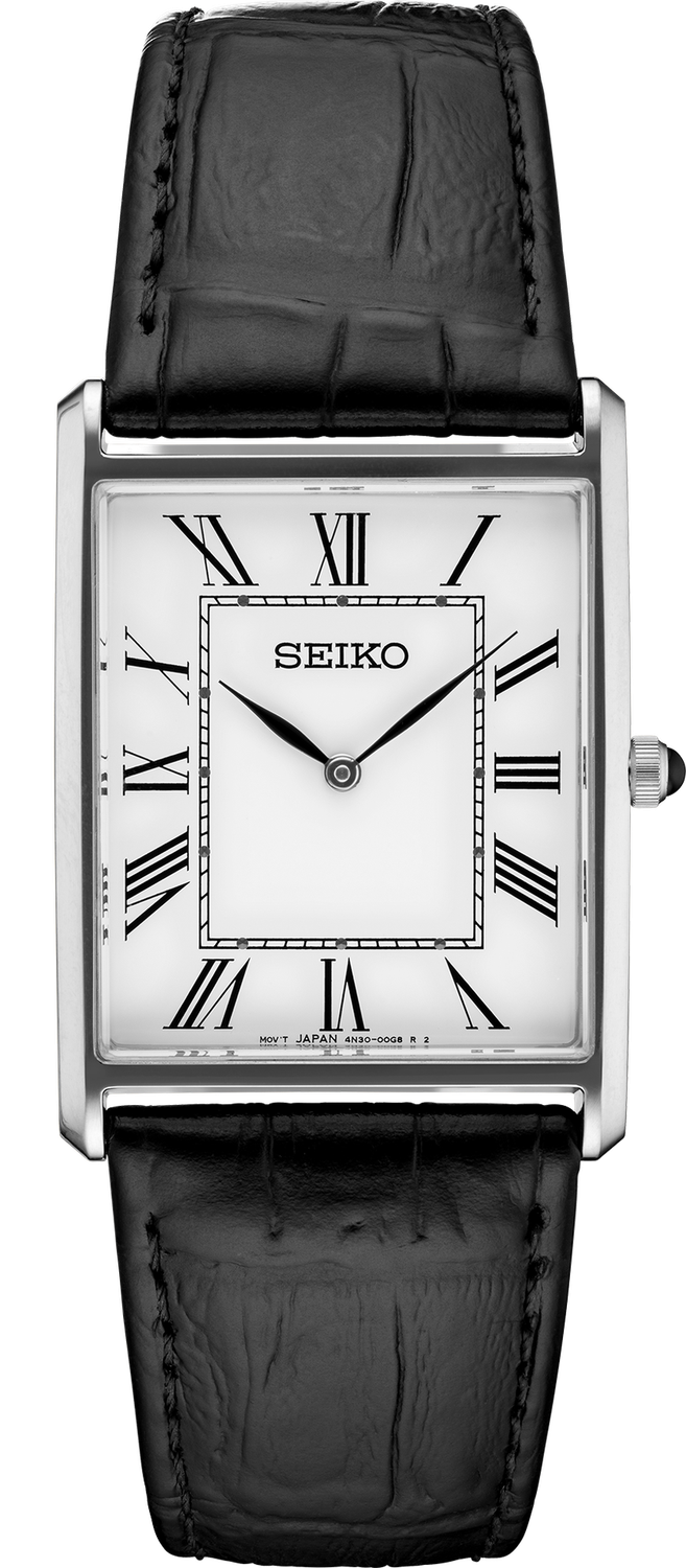 Seiko Essentials Quartz White Dial Stainless Steel Women&#39;s Watch SWR049