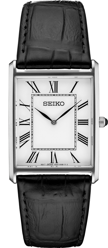 Seiko Essentials Quartz White Dial Stainless Steel Women&#39;s Watch SWR049