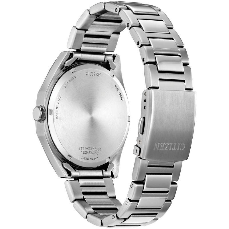 Citizen Odyn Eco-Drive Silver Stainless Steel Blue Dial Men's Watch BM7630-80L