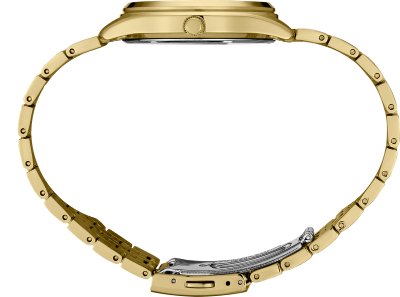 Seiko Essentials Quartz Gold Dress Stainless Steel Strap Men's Watch SUR434