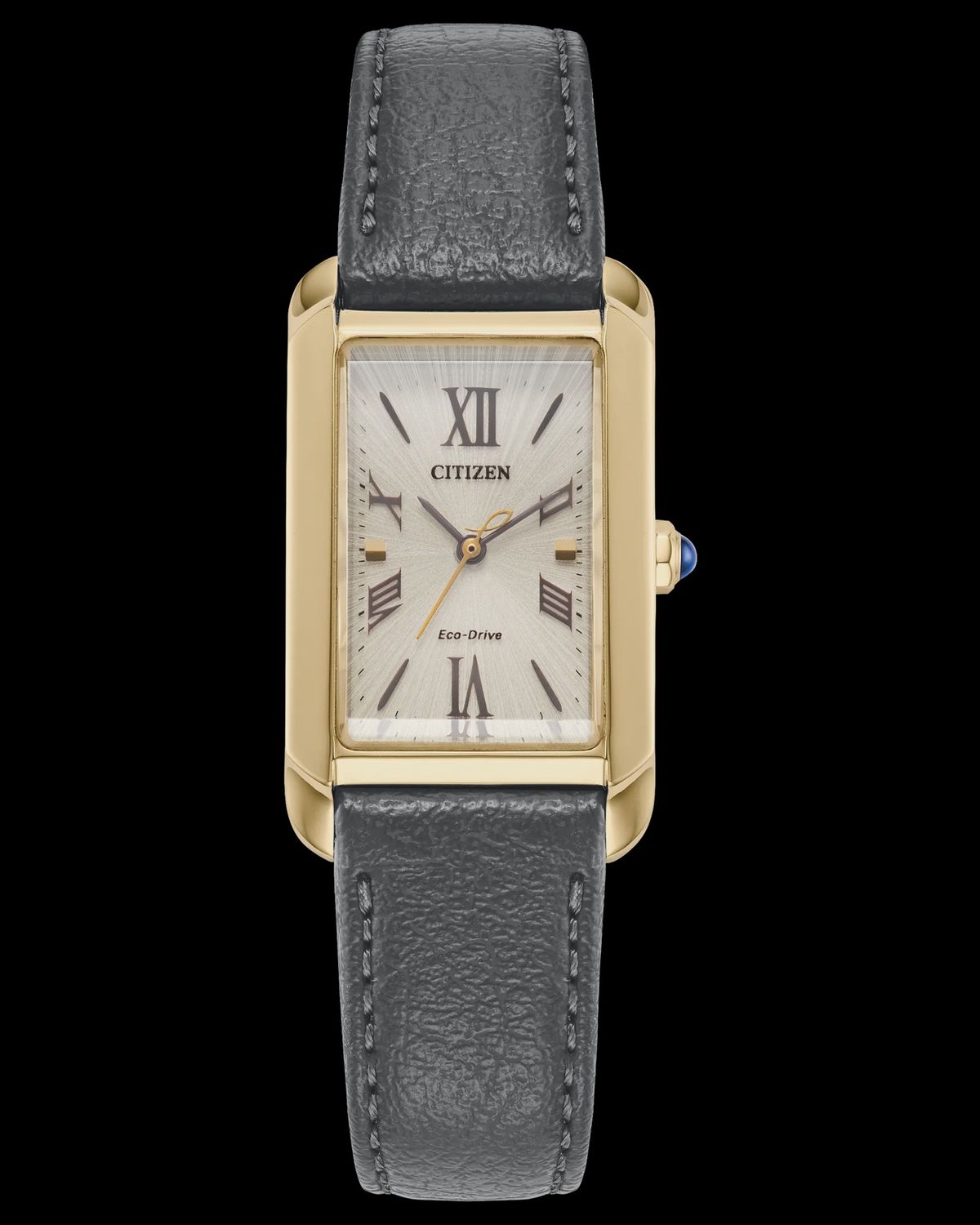 CITZEN L Bianca Gold-Tone Dial Apple Leather Strap Women&#39;s Watch EW5622-09P