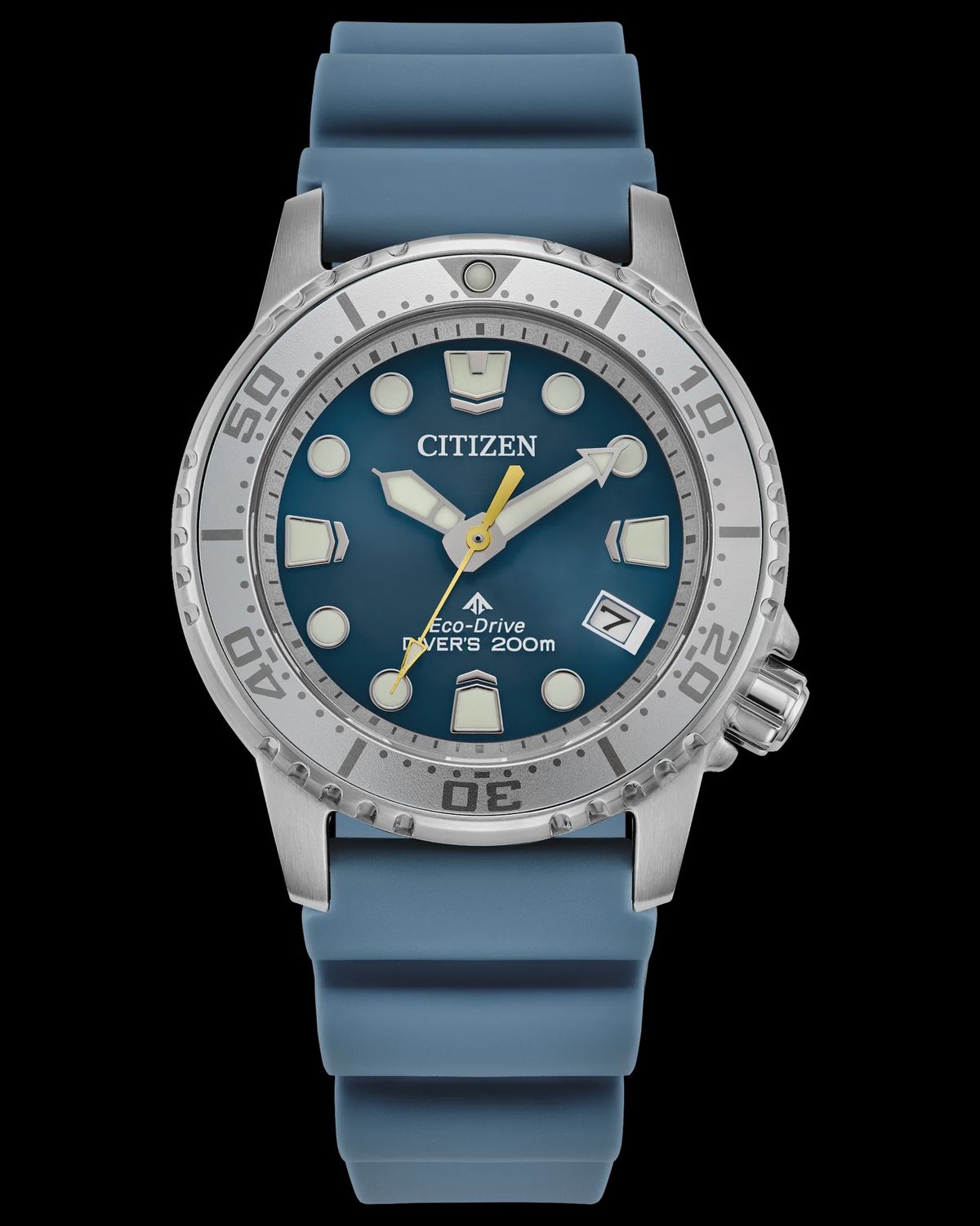 CITIZEN Promaster Dive Blue Dial Polyurethane Strap Women&#39;s Watch EO2027-09L
