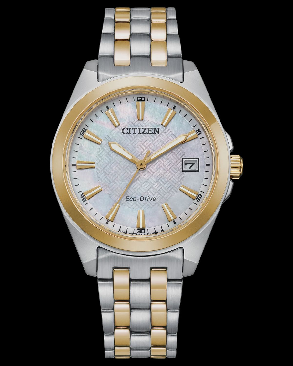 CITIZEN Peyten White Dial Stainless Steel Women&#39;s Bracelet EO1224-54D