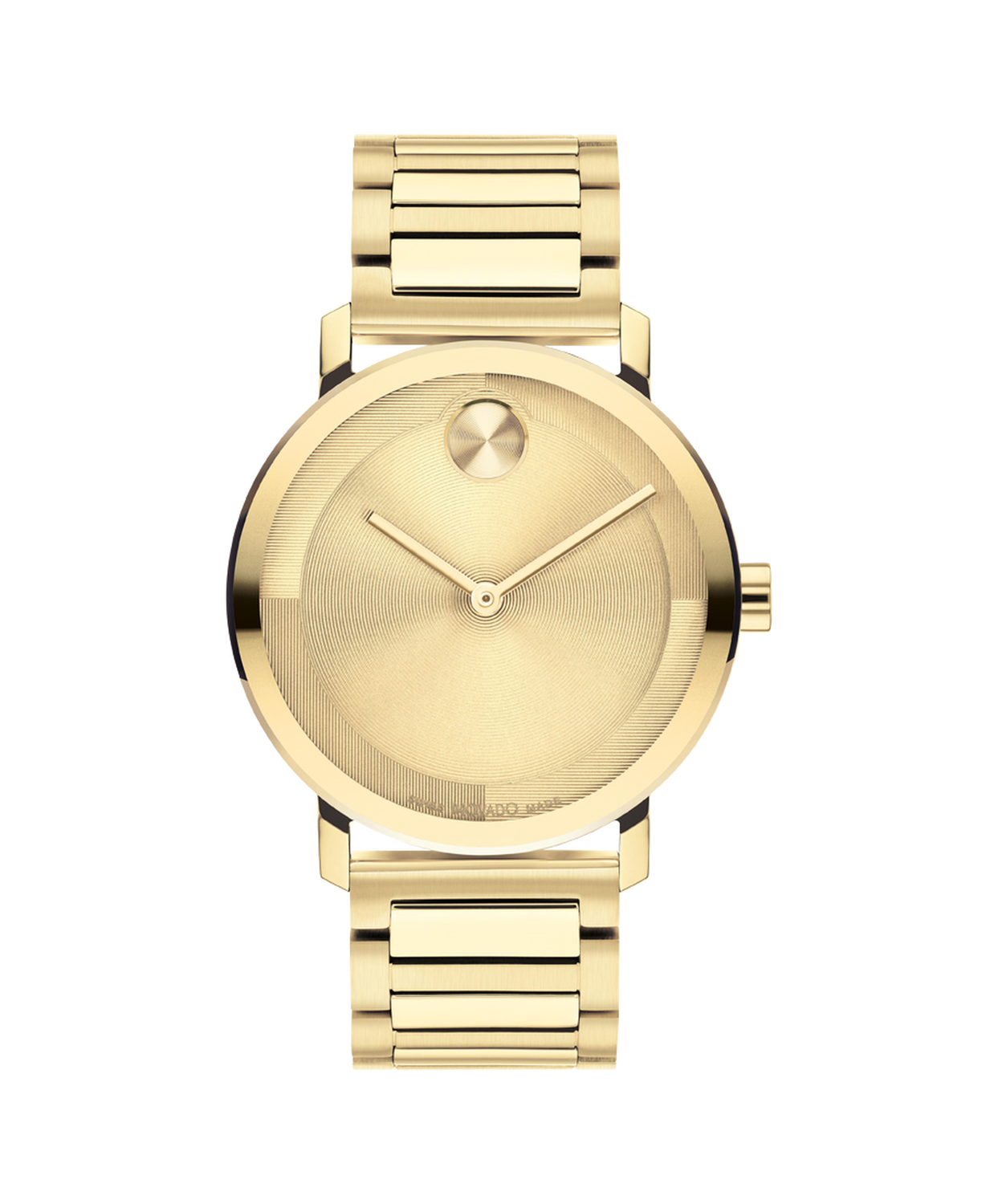 Movado BOLD Evolution 2.0 Stainless Steel Gold Tone 40mm Watch 3601095