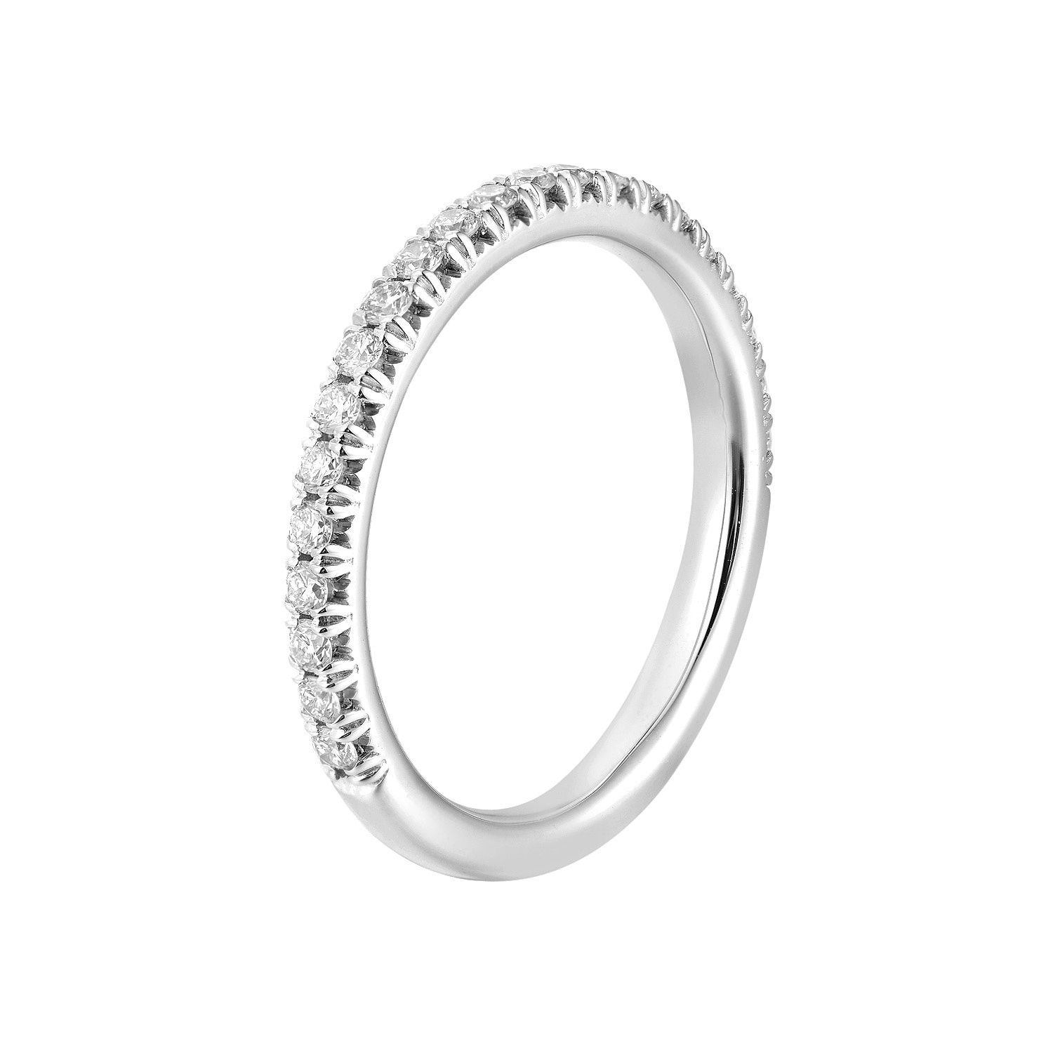14K White/Yellow Gold Natural Diamond Wedding Band MZ72122, Colour: 14KW-1.8g-0.215ct-ND