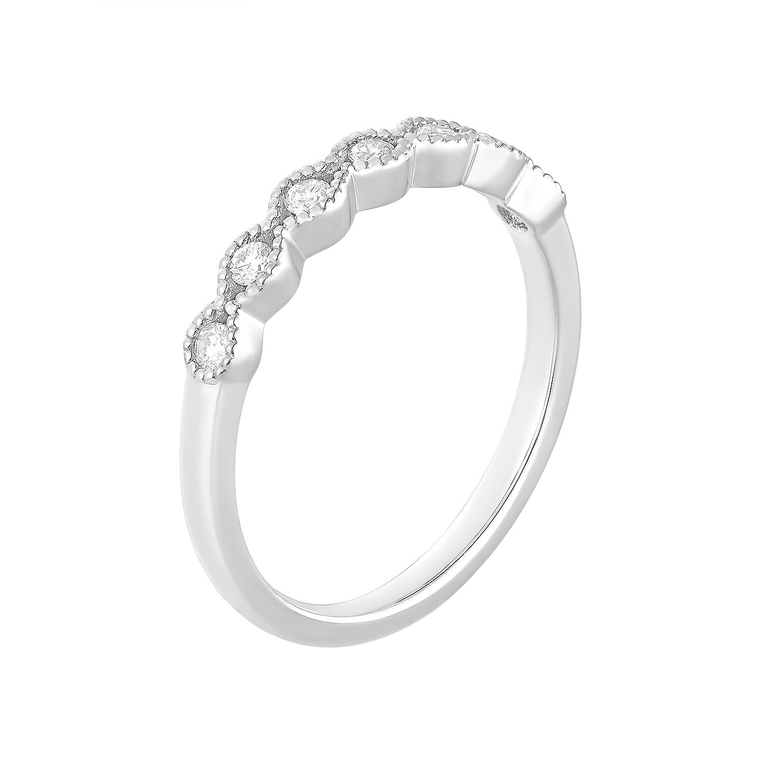 14K Yellow Gold Anniversary Natural Diamond Band MZ6229