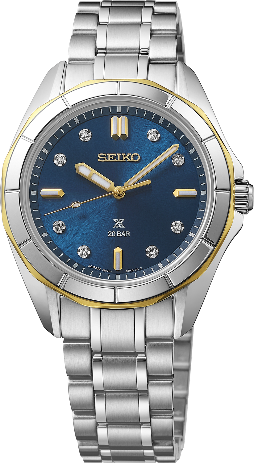 Seiko Prospex Sea Series Blue Dial Stainless Steel Women's Watch SUR620