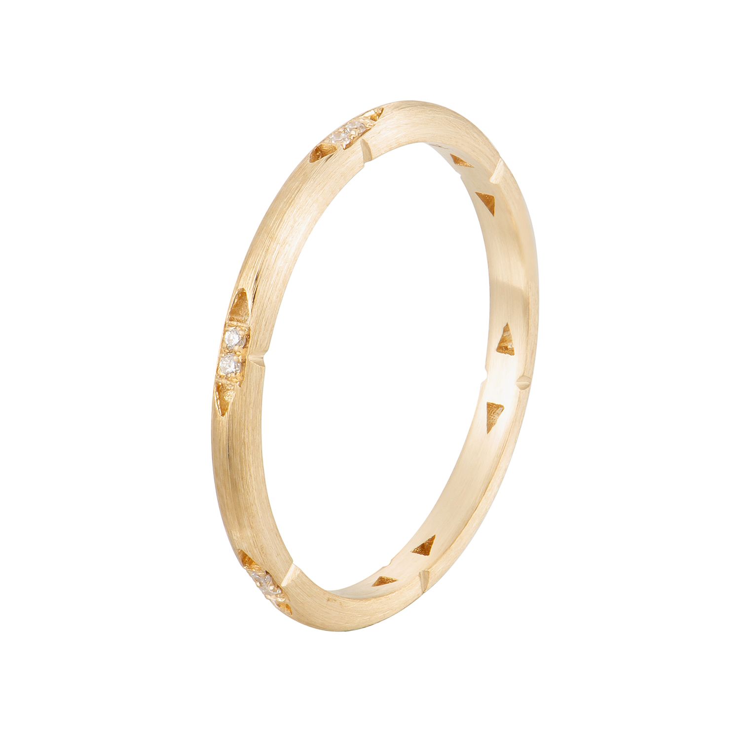 14K White/Yellow Gold Natural Diamond Eternity Band MZ9330