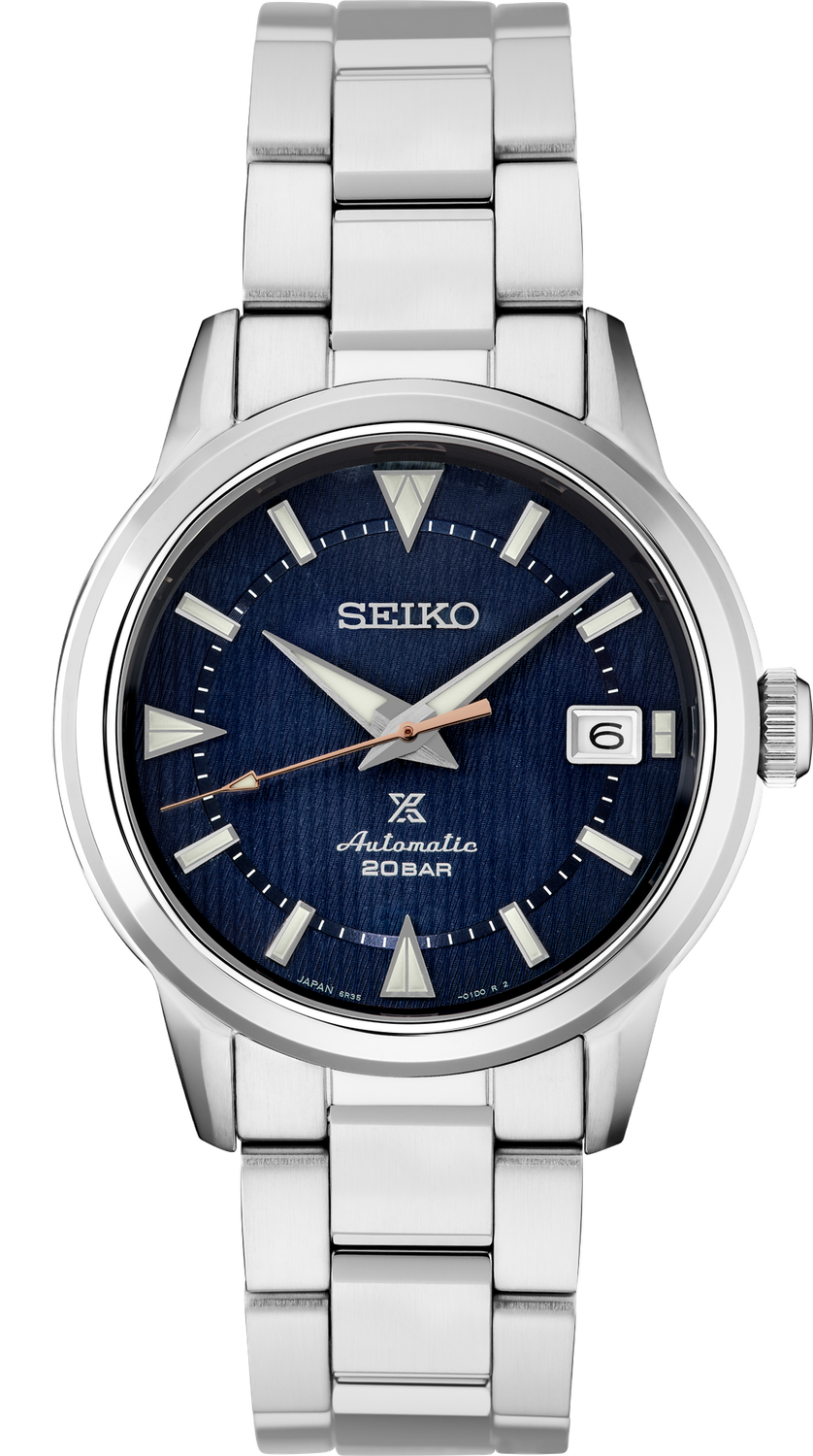 SEIKO Prospex Luxe Alpinist Stainless Steel Automatic Blue Dial Men's Watch SPB249