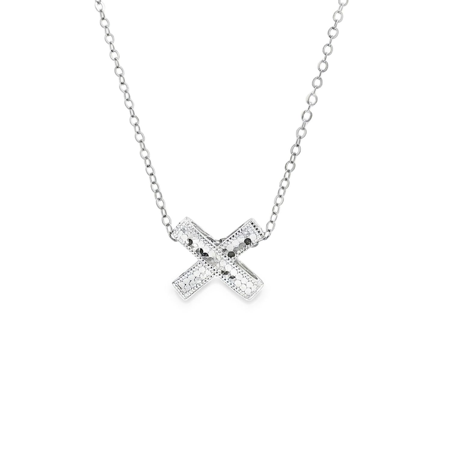 PT950 Platinum Three-Dimensional Cross Necklace BJY0012