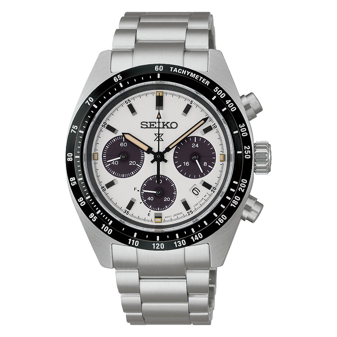 Seiko Prospex Solar Chronograph White Dial Men's Watch SSC961