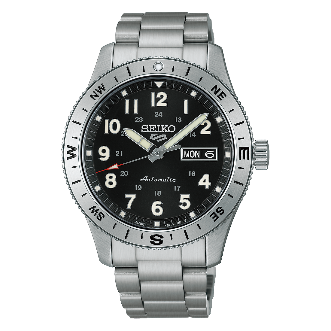 Seiko 5 Sports Field Series Automatic Black Dial Men's Watch HDB006