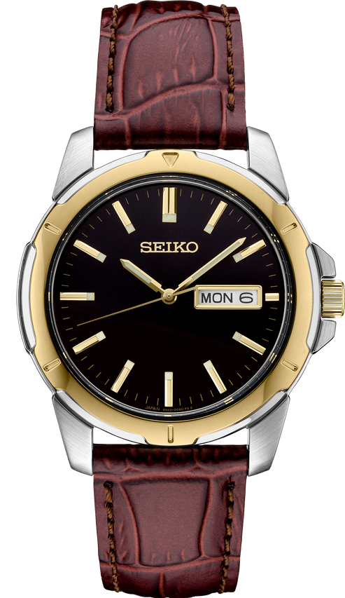 Seiko  Essentials Two-Tone Quartz Dress Watch - 39.6mm SUR360