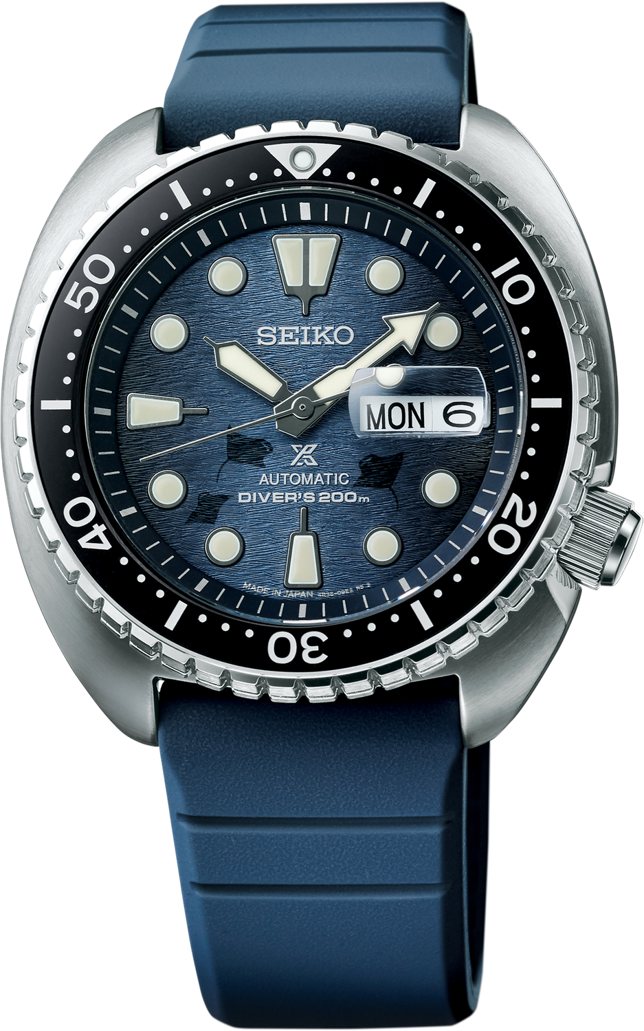 SEIKO Prospex King Turtle K1 Save The Ocean Automatic Diver Watch SRPF77