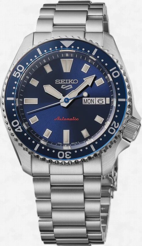 Seiko  5 Sports SKX‑Series Automatic Deep‑Blue Diver‑Style 42.5 mm SRPL83