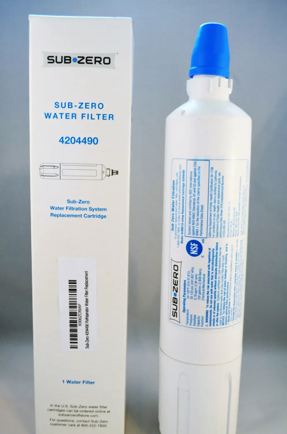 OEM Subzero Refrigerator Water Filter (648PRO/G, BI, NGI)