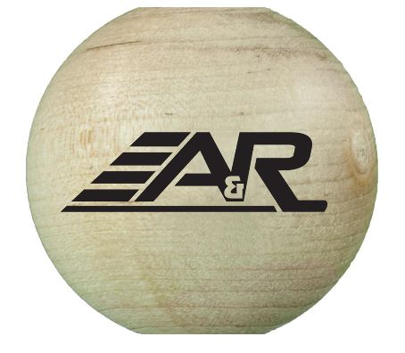 Wood 2&quot; Stickhandling Ball