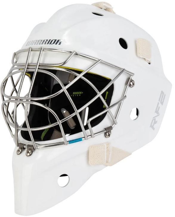 R/F2 Pro Goal Helmet, Color: Wt, Size: Sr S/M