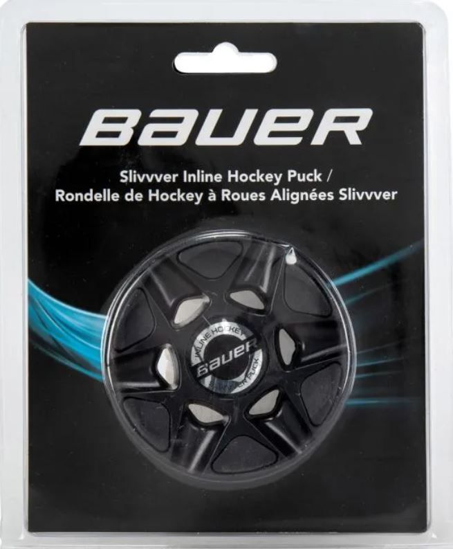 Bauer Slivvver Puck, Color: Bk
