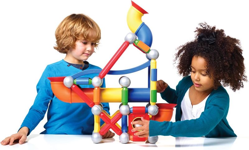 MagFriend, Magnetische Kugelbahn, 100-teilig